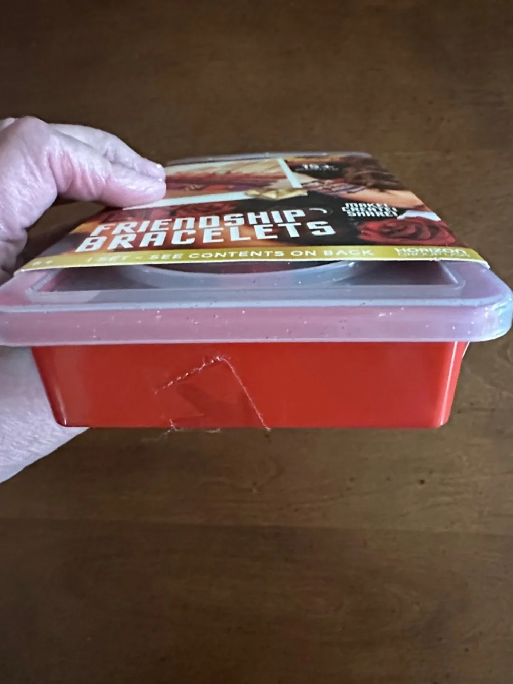 DIY Friendship Bracelets Kit with storage container